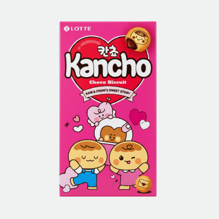 Печенье с шоколадной начинкой Kancho, 42g Lotte