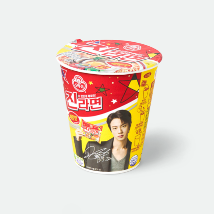 Лапша быстрого приготовления острая (Джин рамен коп меунмат) Jin Ramen Hot Cup 65g Ottogi
