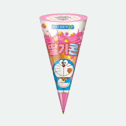 Рожок клубнично-шоколадный 15g Doraemon