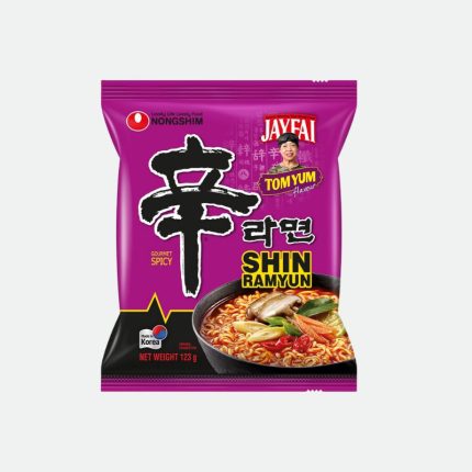 Лапша быстрого приготовления Шин рамен со вкусом Том Ям Shin Ramyun TomYam Flavor 123g Nongshim