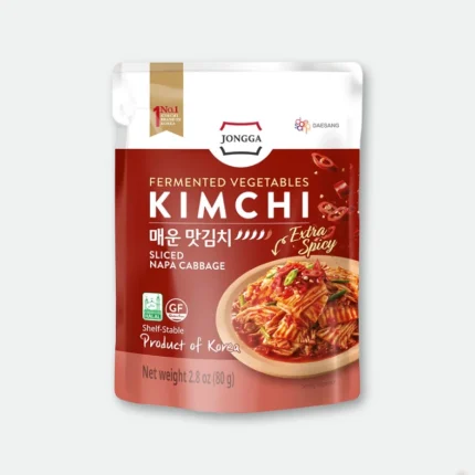 Кимчи экстра острое Джонгаджип Jongga Extra Spicy Kimchi 80g Daesang