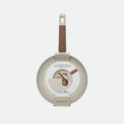 Сковорода с антипригарным покрытием Vanilla Bean 24 см Dellago