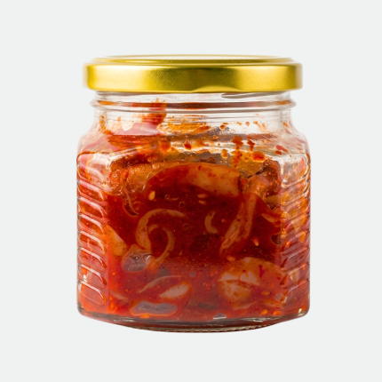 Маринованные кальмары в остром соусе Одино чоткаль