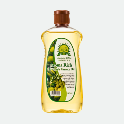 Массажное масло для тела Aroma Rich Olive Body Essence Oil 465ml Inovella