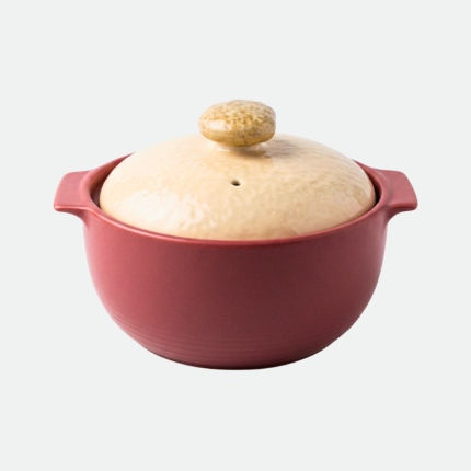 Термоустойчивая керамическая кастрюля цветная 16cm Ceramic Stone pot Kiesel Neoflam