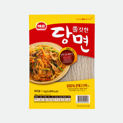 Крахмальная фунчоза из батата Dangmyeon 1kg Sajo