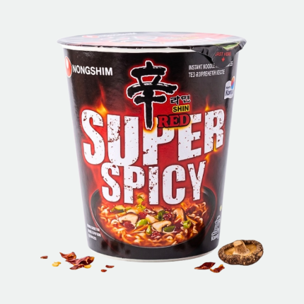 Лапша быстрого приготовления Shin Red Super Spicy Cup 68g Nongshim