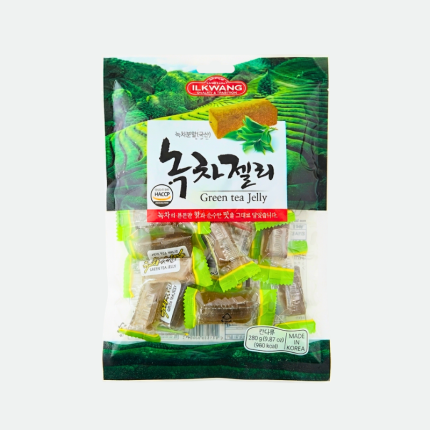 Желе со вкусом зеленого чая Green Tea Jelly 280g Ilkwang