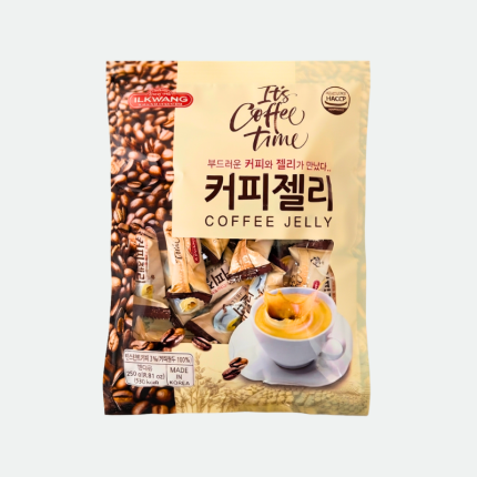 Желейные конфеты со вкусом кофе Coffee Jelly 250g Ilkwang