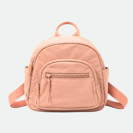 Мини-рюкзак из нейлона 35х23х13см (розовый) BSTO Fashion bag