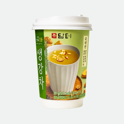Чай растворимый имбирный в стакане (дамто сенган ча коп) Ginger tea cup 30g Damtuh