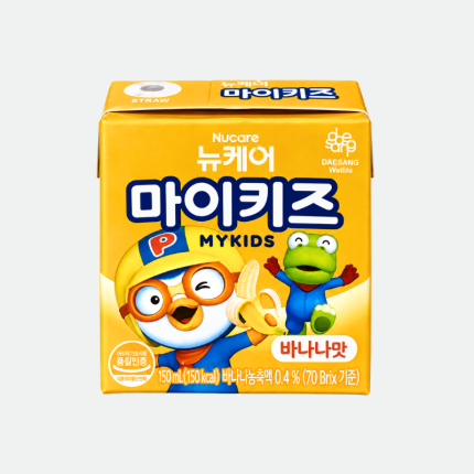 Молоко со вкусом банана Nucare My Kids Banana 150ml Daesang Wellife