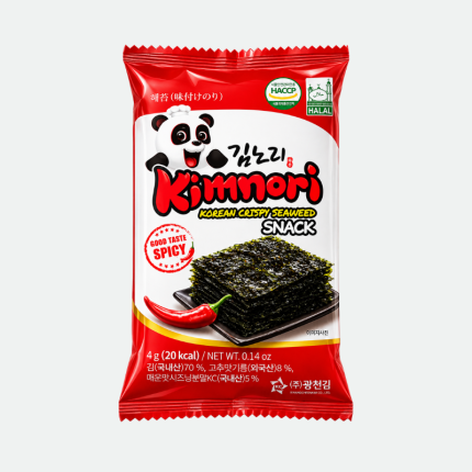 Морская капуста жареная со вкусом чили Гимнори Чили 4гр Kimnori Seasoned Seaweed Dosirak
